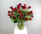 Speechless is a breathtaking display of romance and elegance, featuring three dozen premium red roses arranged to perfection in a classic clear glass vase.