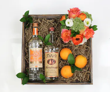 Vodka, Titos, Triple Sec, Gift Crate