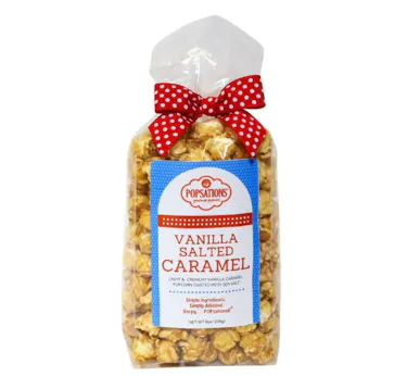 Light and crunchy caramel popcorn. Made locally in Maryland!