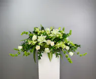 Oasis of Peace Casket Spray